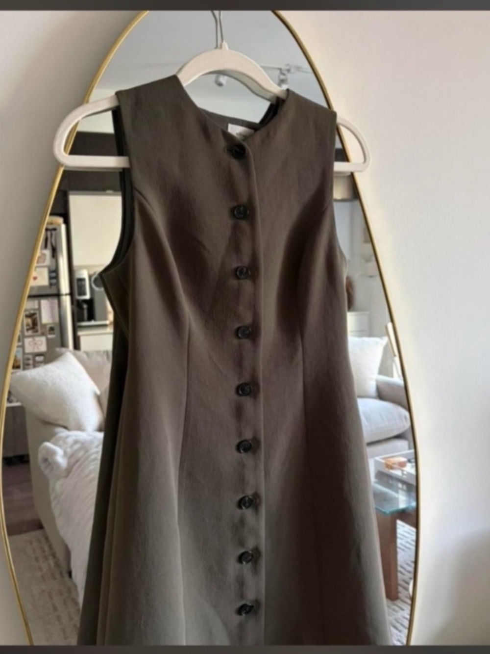 Aritzia regal crepette mini dress